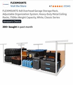 Overhead garage storage rack🔥Great deal and in great condition 🔥