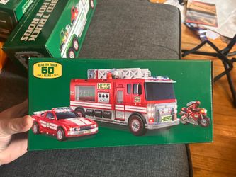 2024 Hess Toy Truck 60th Anniversary Fire Truck