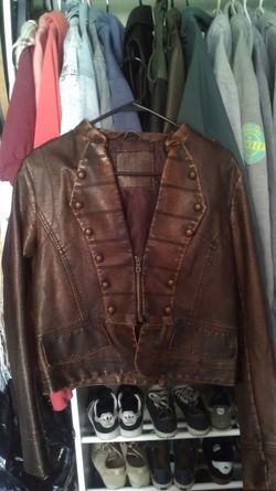 Leather jacket