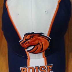 Boise State Hat Cap College Flex Fit Vintage Twins Enterprise 