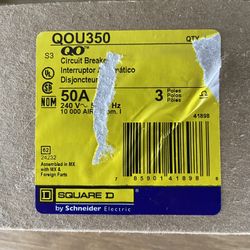 Square D 50Amps, 240V Breaker