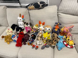 Pokémon, Sonic & Mario Plush Toys – Pick Your Favorite! 🧸✨