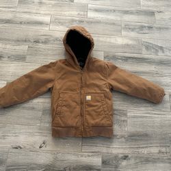 Boys Carhartt Insulated Hooded Jacket 10/12
