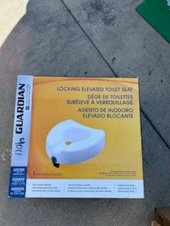 Guardian Locking Elevated Toilet Seat