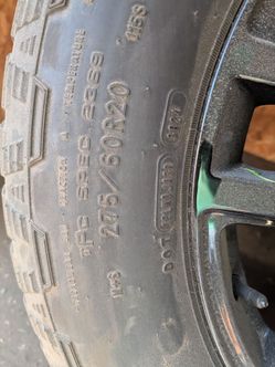 Wheels and tires