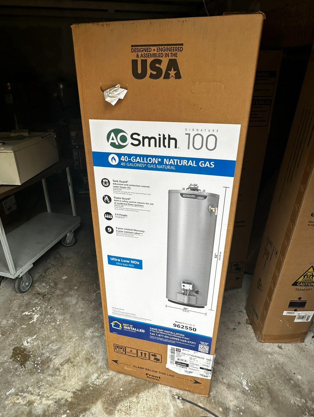 Water Heater Ao Smith 40 Gallon