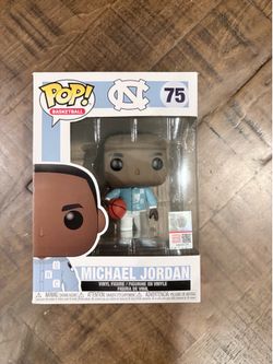 Funko Pop! Michael Jordan Basketball UNC Vinyl Figure #75 NBA NCAA Sports 2020