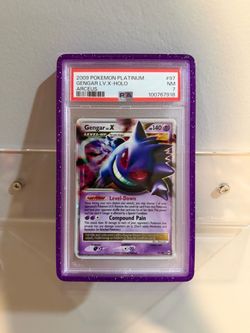 PSA 7 Gengar LV.X Holo 2009 Pokemon Platinum Arceus 97/99