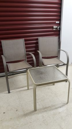 Patio furniture set
