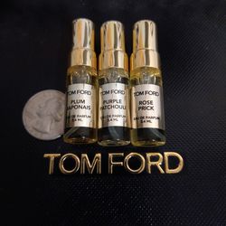 PURPLE PATCHOULI + PLUM JAPONAIS + ROSE PRICK Tom Ford Perfume