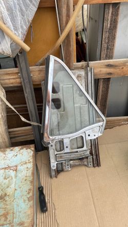 1965 Mustang Right Rear Quarter Window and Track