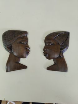African Wall Wood Decoration