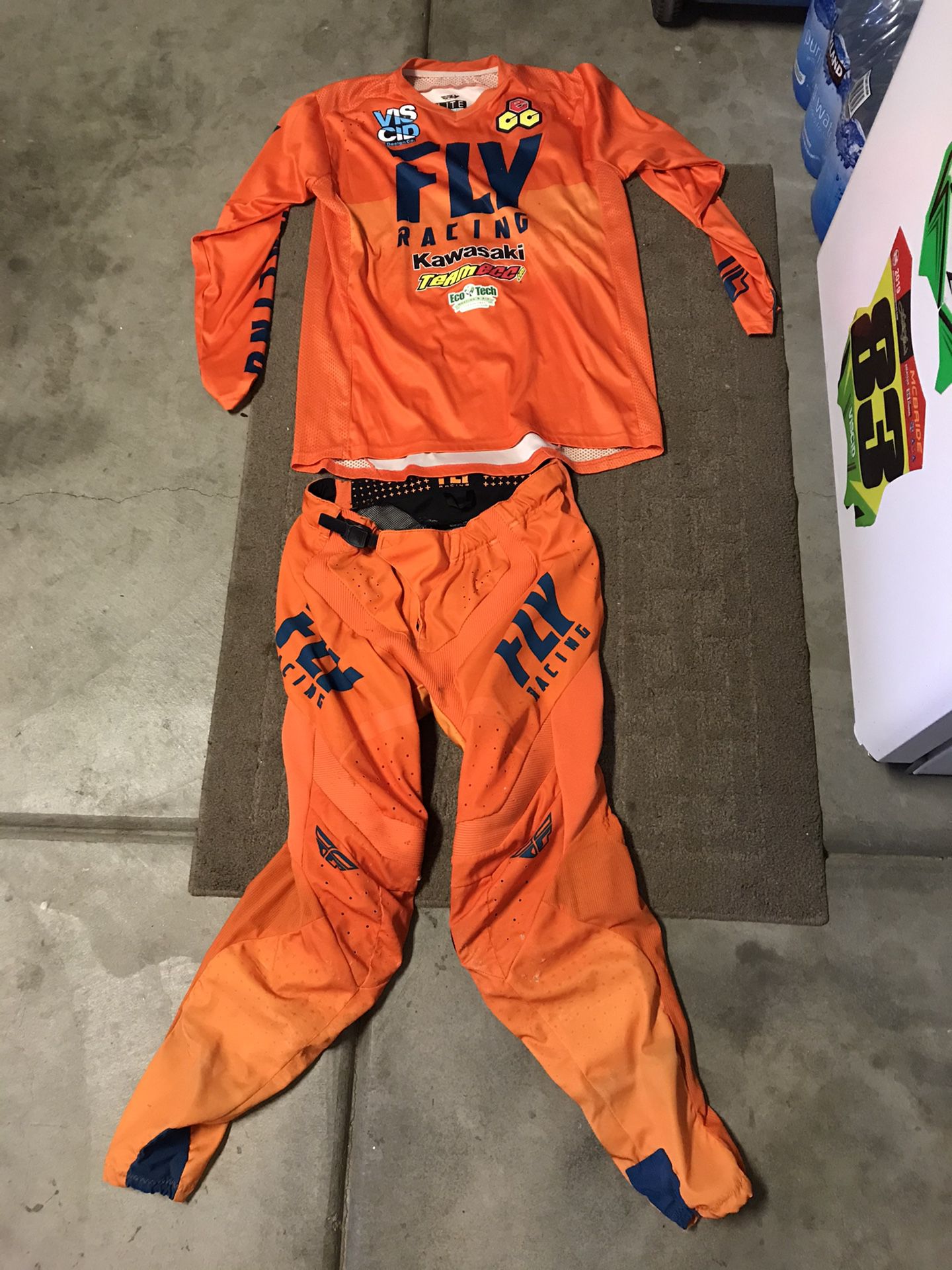 Fly Racing Lite Hydrogen Motocross Gear (orange)