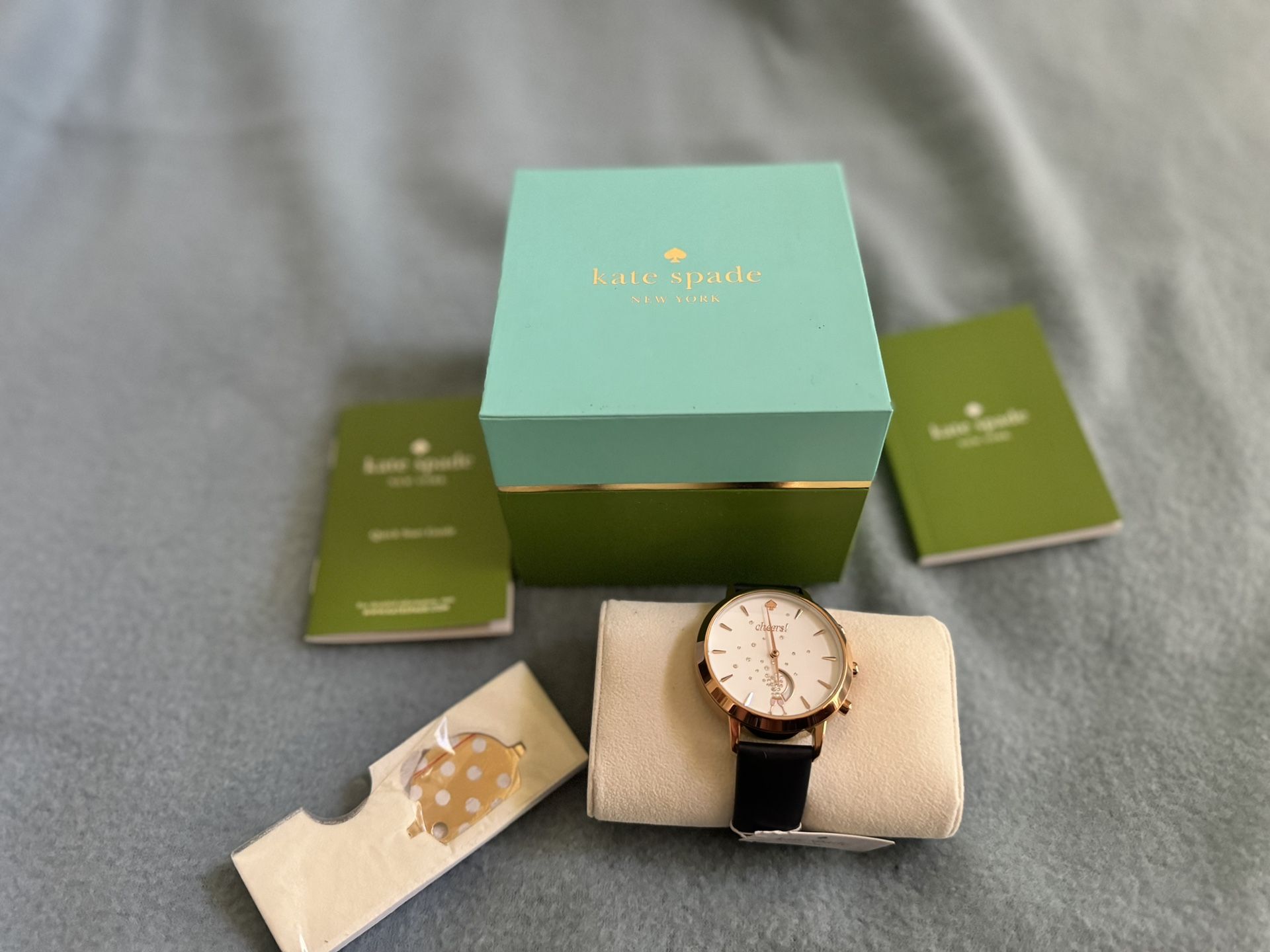 Kate Spade Leather Hybrid Smartwatch