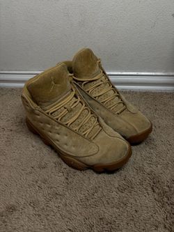 Air Jordan 13 Wheat Suede Sneakers