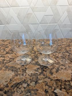 Crate & Barrel “Guy” Brandy Snifters, 14oz, Set of 2