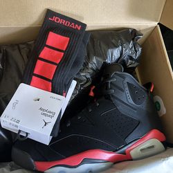 Jordan 6 reverse infrared size 12  new