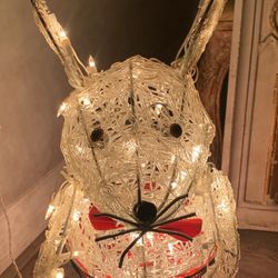 Lighted Christmas Mouse