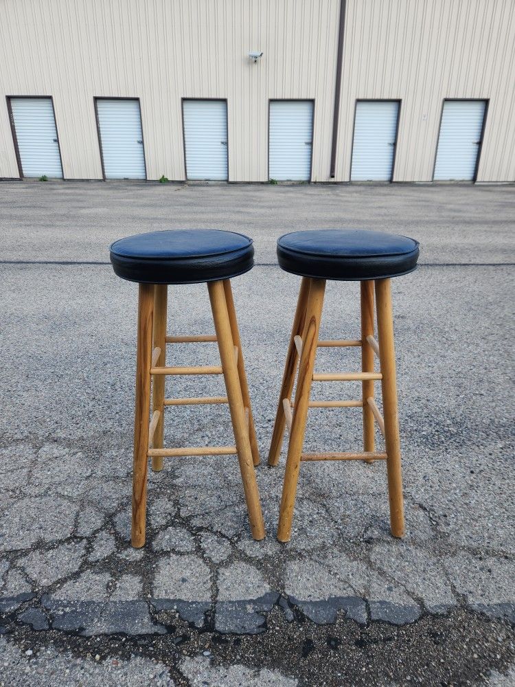 (2) 30 Inch Tall Bat Stools