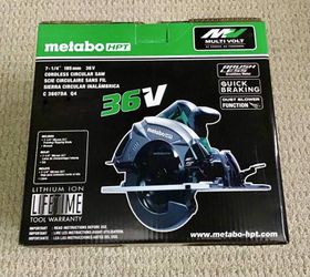 Metabo HPT MultiVolt 36 Volt 7-1/4"  Brushless Circular Saw