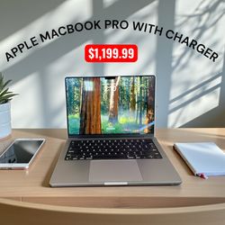 APPLE MACBOOK PRO WITH CHARGER