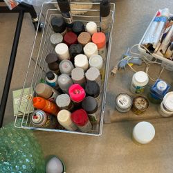 Various Colors Of Paint