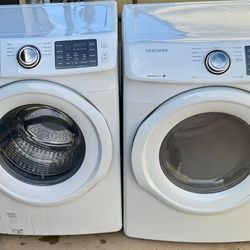 Samsung Electric Washer and Dryer