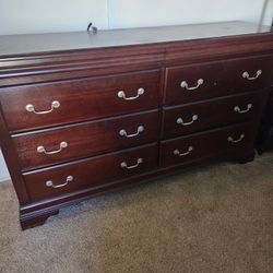 Dresser, Bed Frame, Nightstand 