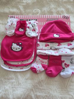 Hello Kitty 12 pc bow baby set