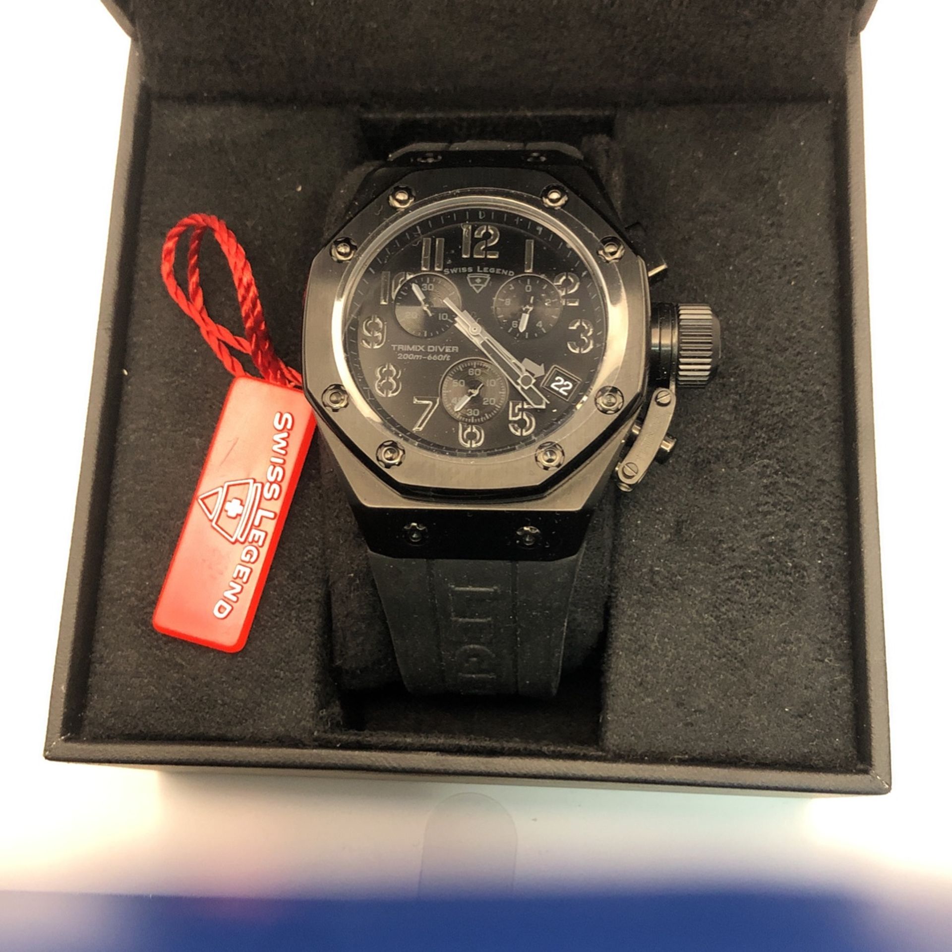 Mens Swiss Legend Trimix Diver Watch (new) - Main Image