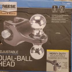 Reese Towpower Adjustable Dual-Ball Head