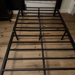 Two Twin Bed Frames NO Mattress 
