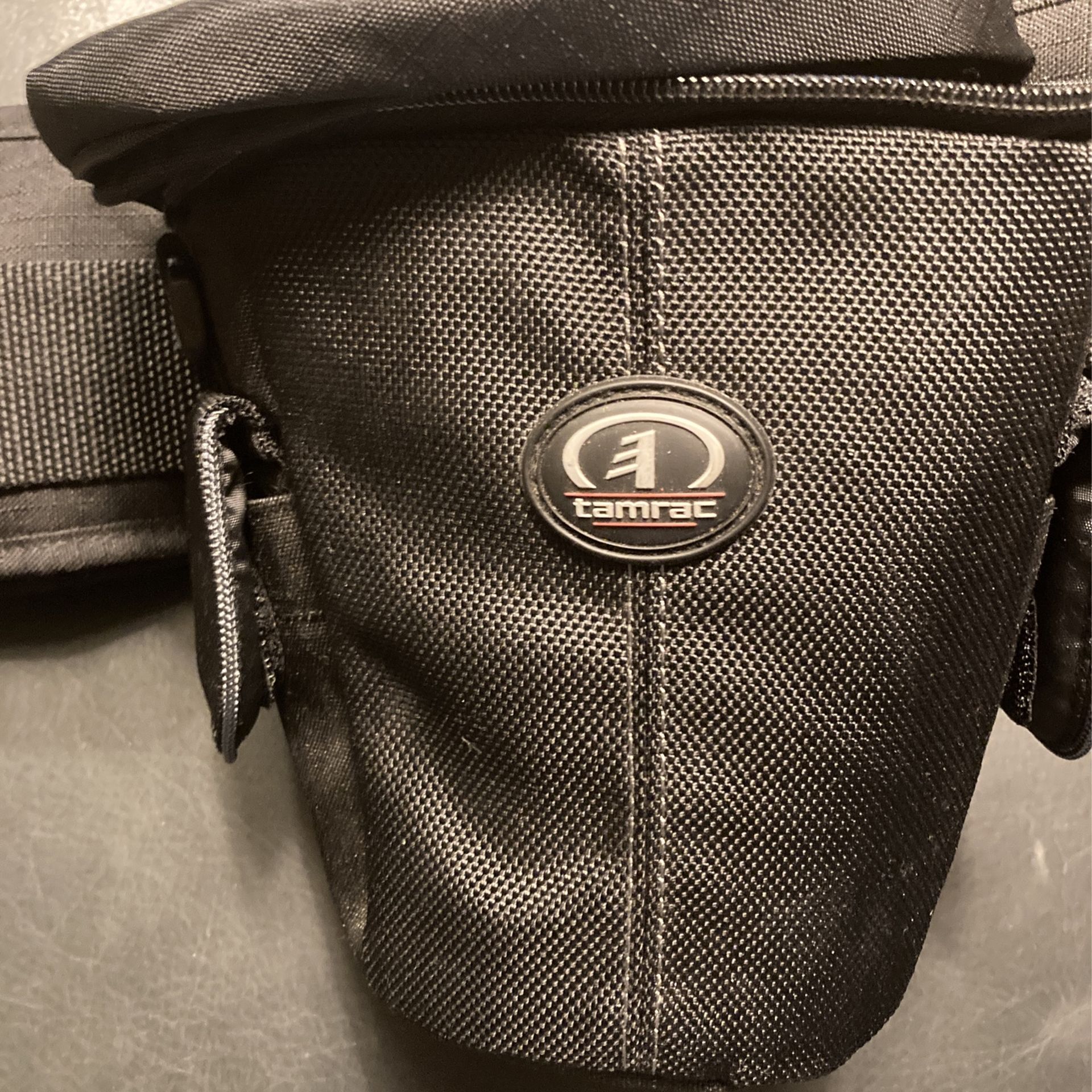 Camera case with belt