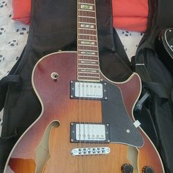 Semi Hollow Electric Guitar- NICE-$150