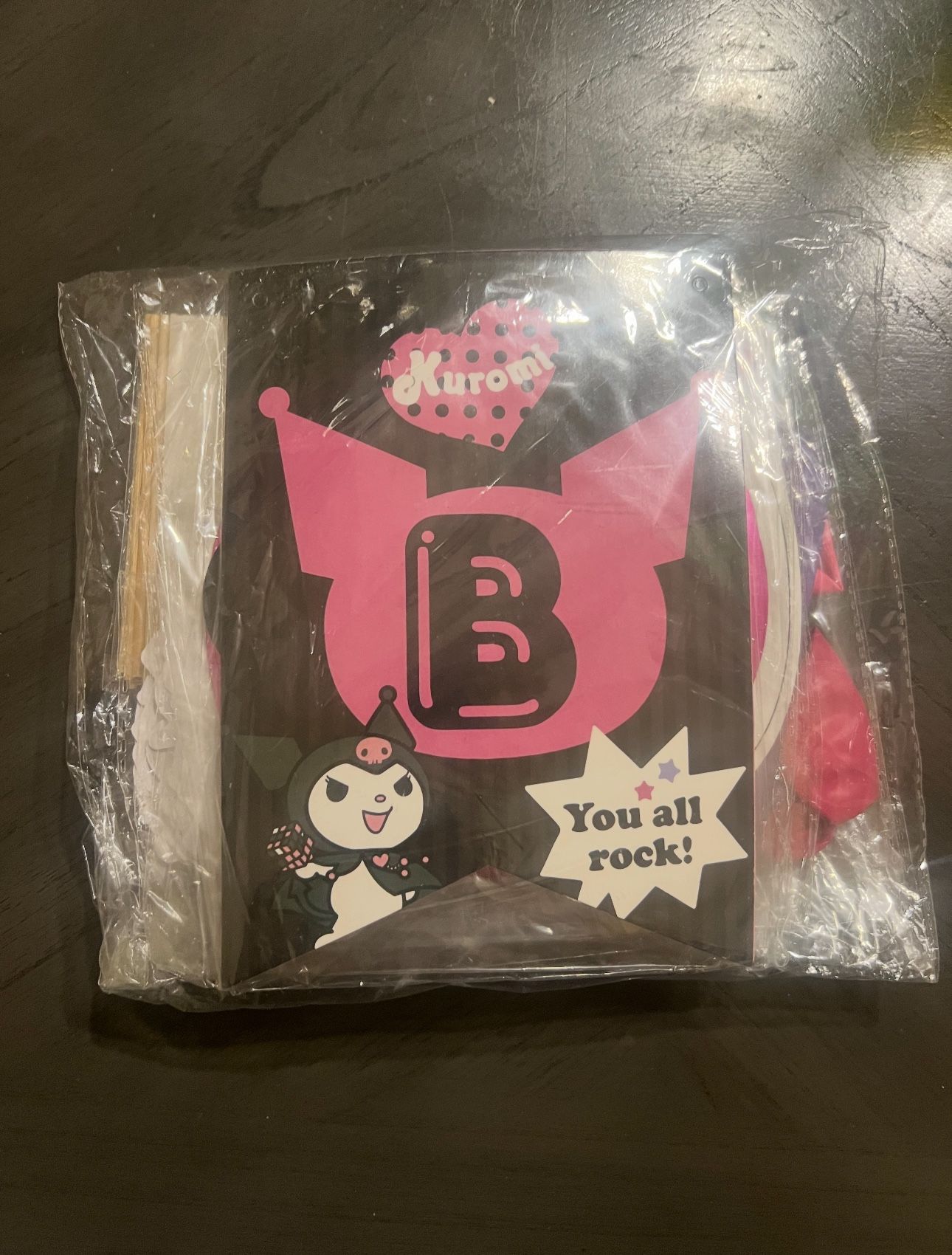 Kuromi birthday set
