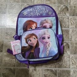 Disney Frozen Backpack / Lunch Case Set