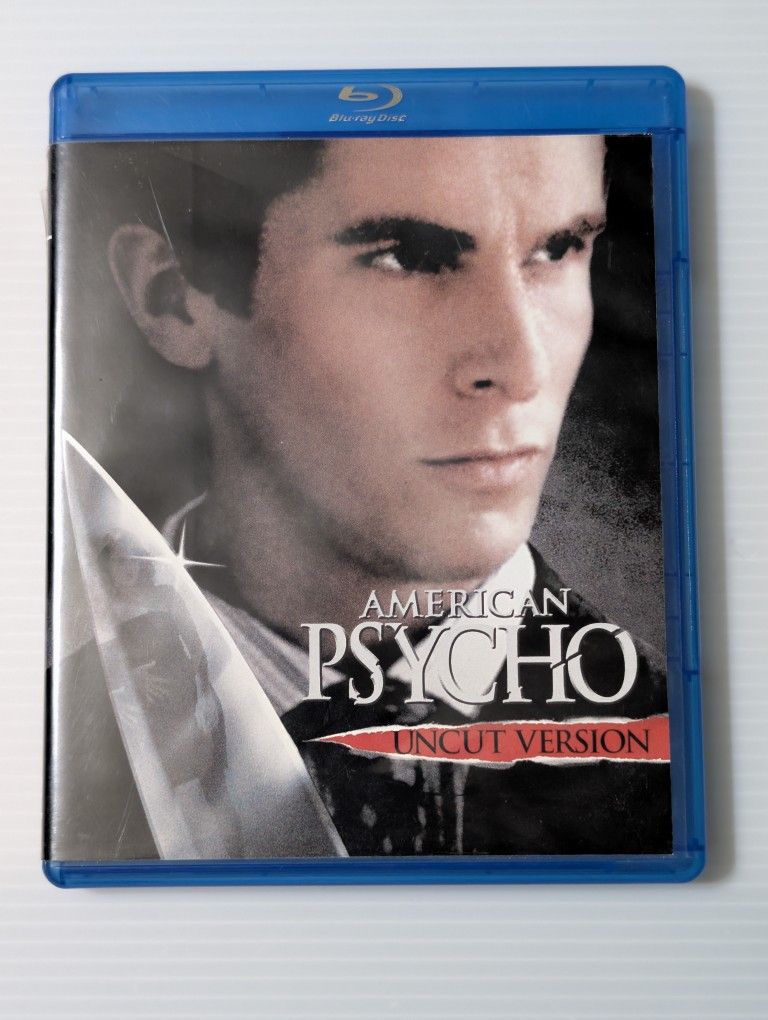 American Psycho (Uncut Version) Blu-ray (2000) – Used, Great Condition