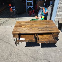Solid Wood Coffee Table 