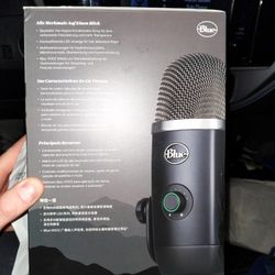 Blue Yeti X Brand New Open Box