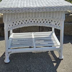 Cute Real Wicker Table