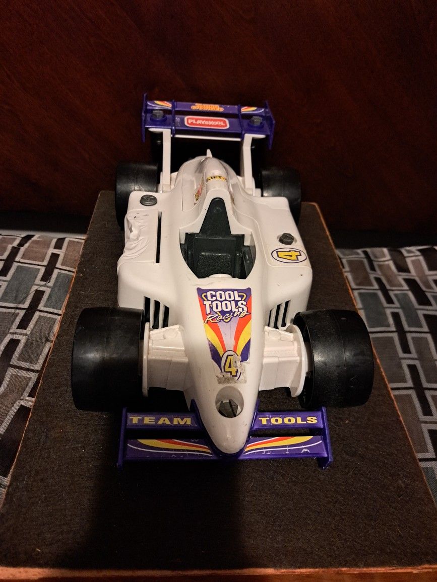 1995 hasbro playskool vintage cool tools indy race car turbo charged