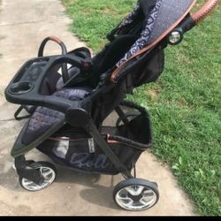 (*PLEASE READ DESCRIPTION*) Monbebe Urban Travel System Stroller