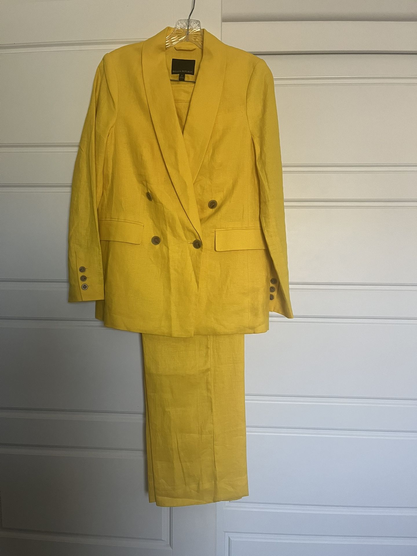 Linen Banana Republic Suit