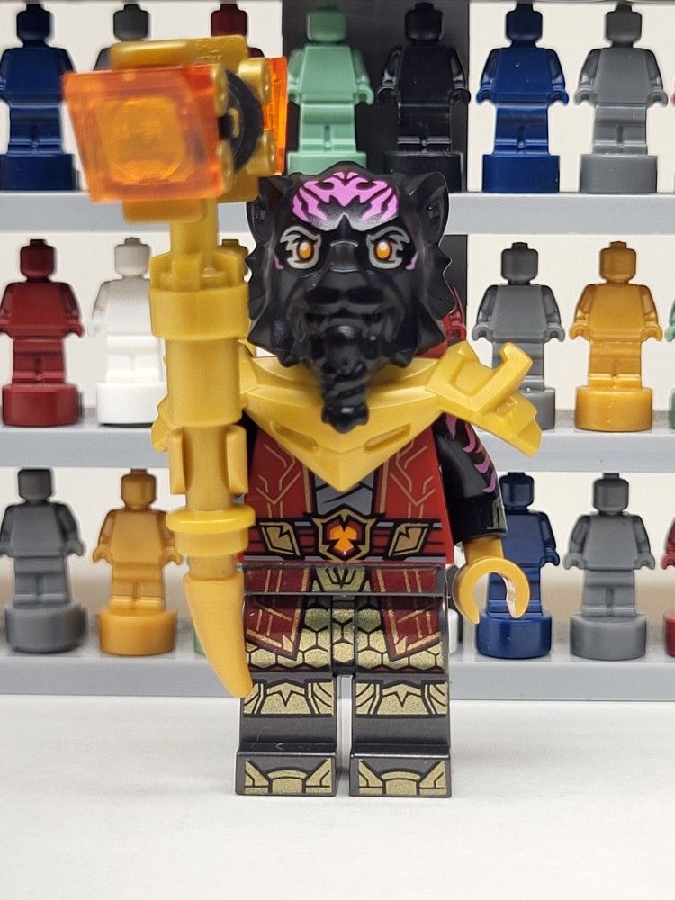 Lego Lord Ras Pearl Gold Armor Ninjago Minifigure