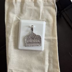 Last supper 925 silver moissanite pendant 