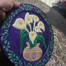 Mexican Pottery Wall Plate