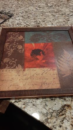 Decorative wall picture.. In good condition. $20🙂