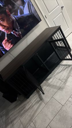 Large Double dog cage