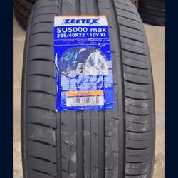 285/40/22 Brand New Tires 
