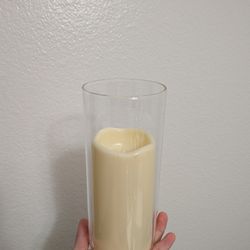 Hurricane Vases w/ LED Candles (Set of 12)